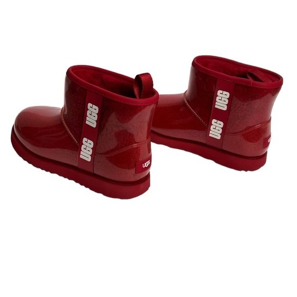 UGG Womens Classic Clear Mini Waterproof Ankle Boots - Picture 9 of 11